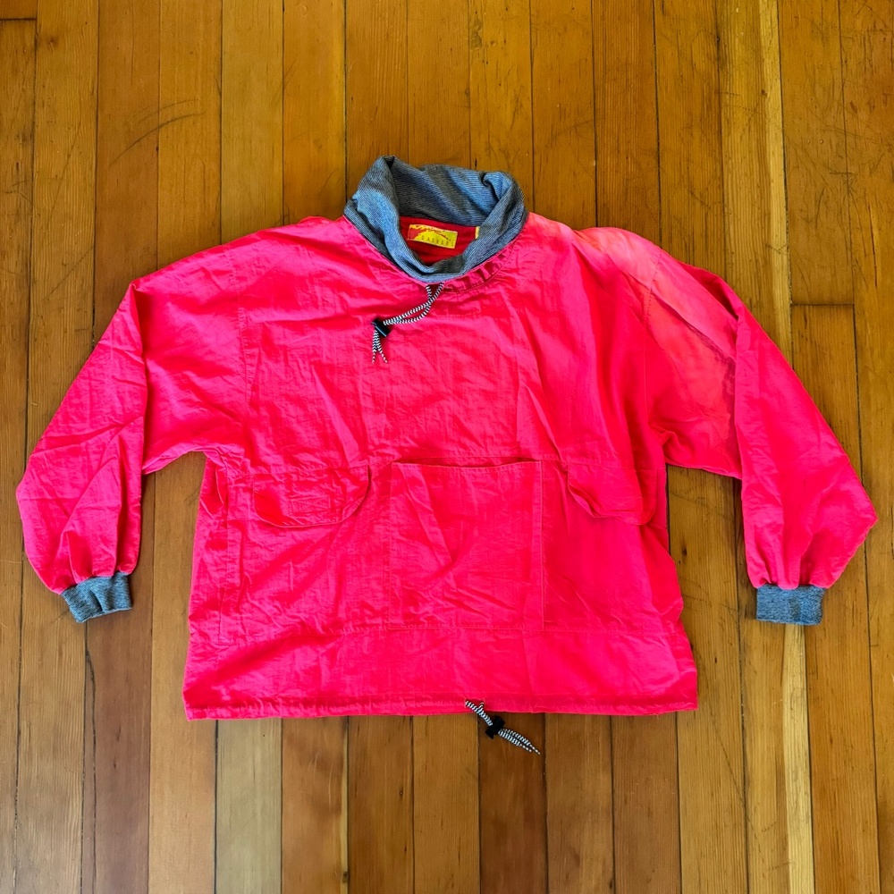 Dashers Vintage Retro Jacket Pink Pullover - Picture 1 of 8